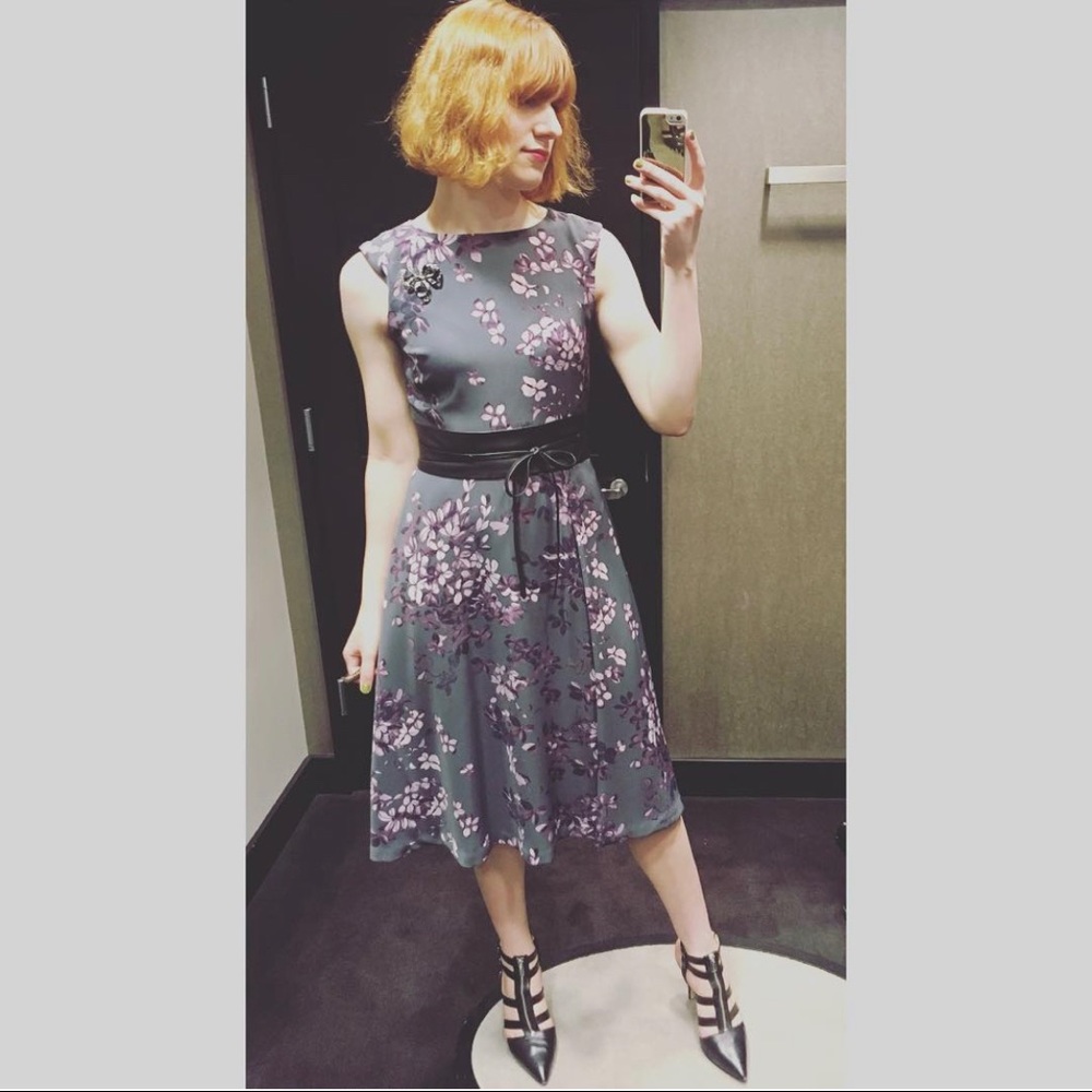 Emerson Rose Single Pleat Floral Dress 🌸